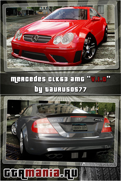 Mercedes Benz CLK63 AMG Black Series v1.0